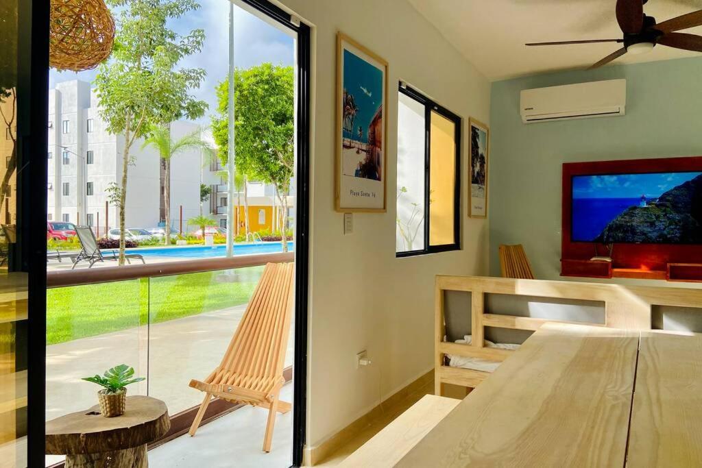 Apartamento Coquillage B Cancún Exterior foto