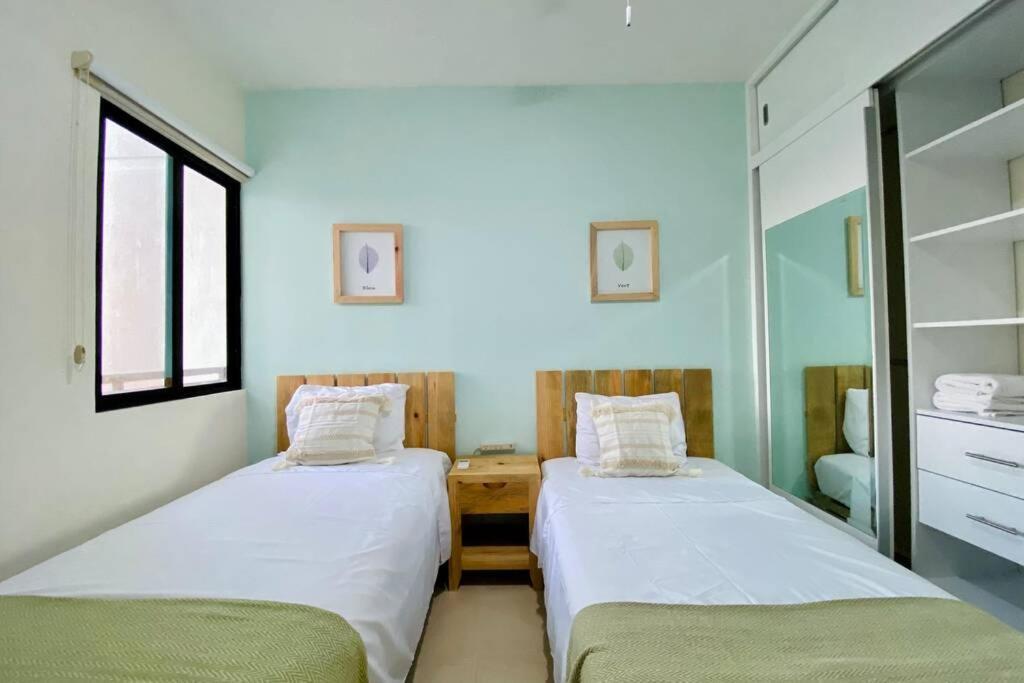 Apartamento Coquillage B Cancún Exterior foto